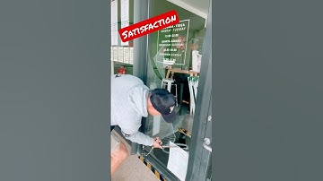 Satisfaction #shorts #howto #skills #fun #satisfying #reels #windowcleaning #happy #asmr #learning