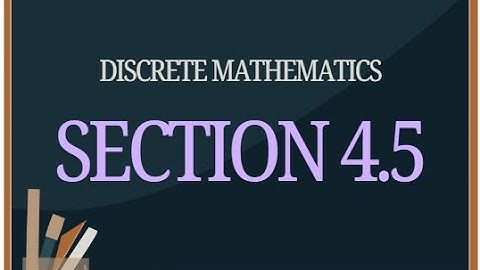 4.5 EQUIVALENCE RELATIONS