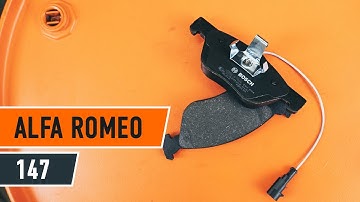 Wie ALFA ROMEO 147 (937) Bremsbeläge vorne wechseln [AUTODOC TUTORIAL]