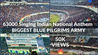 India vs Bangladesh | BIGGEST BLUE PILGRIMS ARMY | Highlights | যুবভারতী কাঁপালো | Salt Lake Stadium