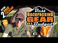 BEST BUDGET Backpacking Gear REVIEW! Complete Set Up - $279!
