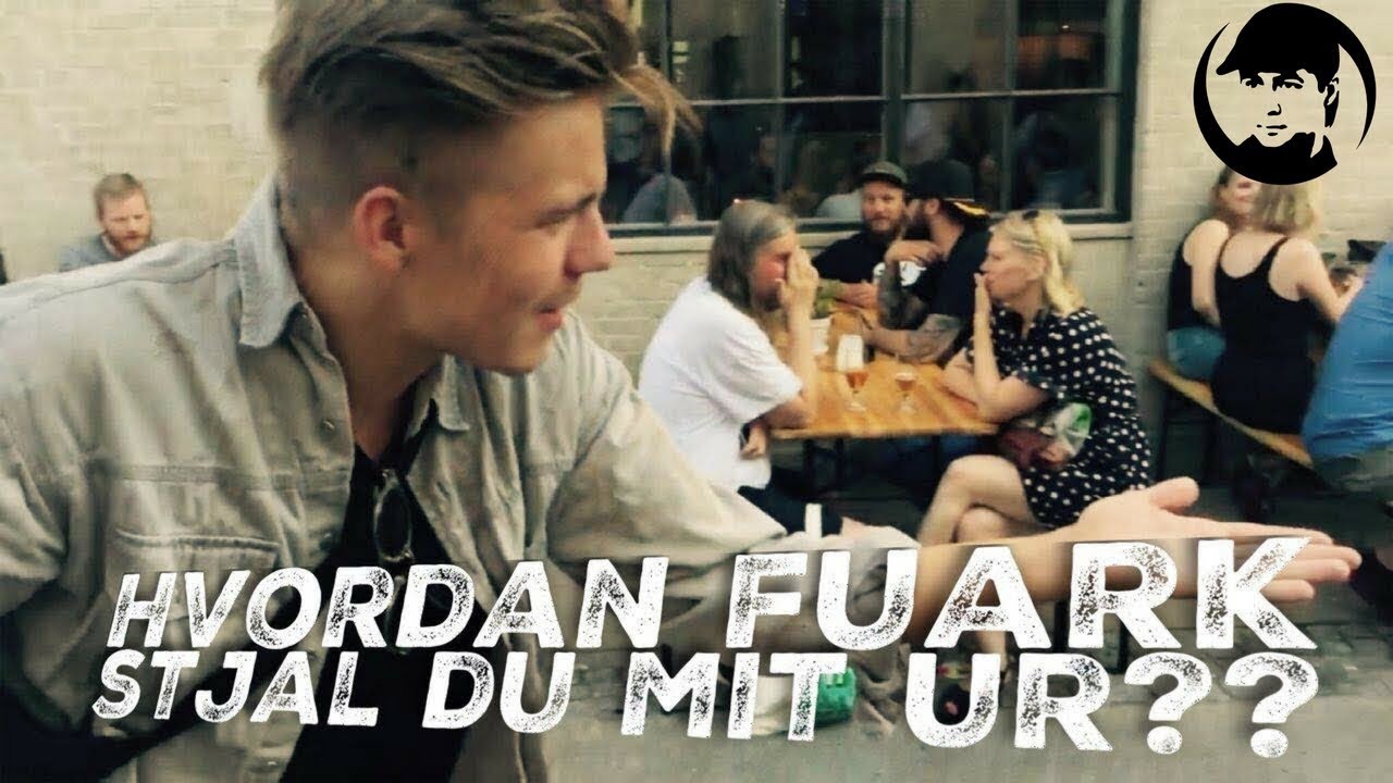 Sunny stjæler et ure. - Tag tiden - Sunny Cagara Tryllekunstner og Tricktyv