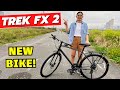 Trek fx 2 commuter bike review  first ride