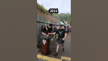 Thumbnail of So brutal REVENGE 😂😭🔥 @BrutalAssaultOFFICIAL #youtube #festival #comedy #metal #corpsepaint