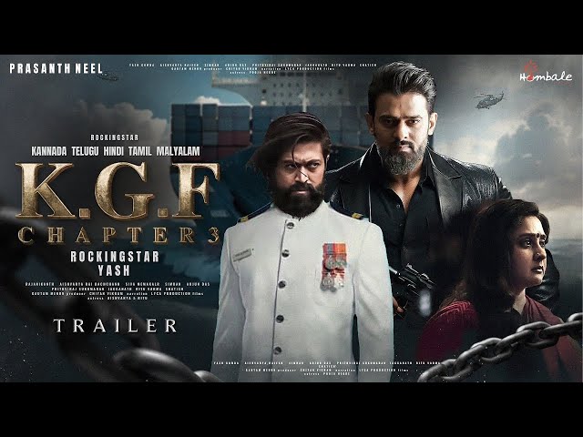 K.G.F: Chapter 3 - Trailer | HINDI | Rocking Star Yash | Prabhas | Raveena Tondon | Prashanth Neel 3 class=