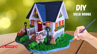 How to Make Villa Rouge from Cardboard | DIY Project @DiyAtelier by DIY Atelier 76,401 views 3 months ago 35 minutes