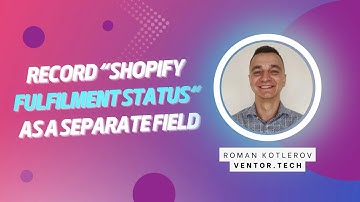Odoo Shopify connector - Record “Shopify Fulfilment Status“ as a separate field on imported SO