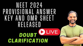 NEET 2024 Provisional Answer key Doubt clarification #neetreult2024