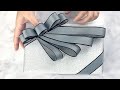 Gift Wrapping | 禮物盒包裝+燕尾蝴蝶結做法