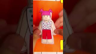 (PAPER DIY) HOW TO MAKE ROBLOX BLIND DOLL BOOK/ CUTE DRESS COMPILATION EDITION