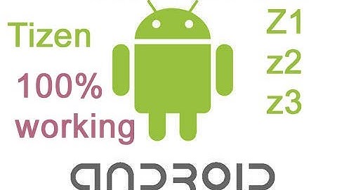 How to enable unknown source in tizen z2,z3 and install android apps