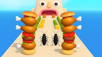 Sandwich Runner - SpeedRun All Levels Gameplay Walkthrough Android,ios New Update NCL70