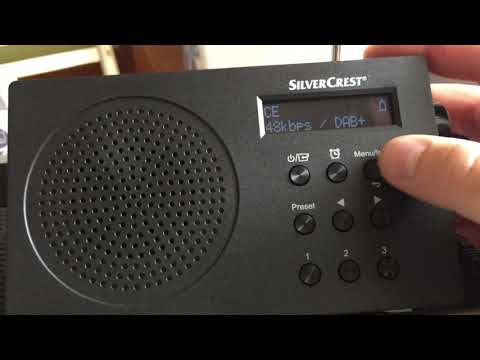 YouTube DAB+ a test SILVERCREST® Unboxing A1 - Rádio SDR 15