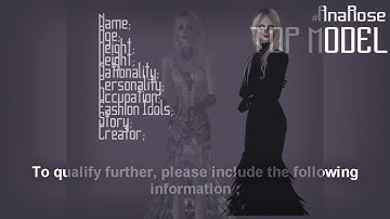 Top Model Cycle 1 : (CLOSED)