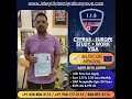 Cyprus Europe Schengen Study Visa - Mr. Khudangad Arora - 100% Visa Guarantee - All Payment on Visa