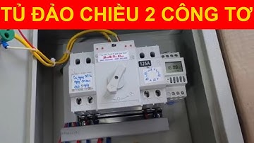 Tủ đảo chiều 2 công tơ.Có hẹn giờ tự động đảo.Giúp giảm tiền điện