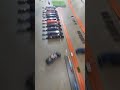 Diecast Basement Racing Association Super Raceway And Speed Test Facility. Superbird vs. Corvette
