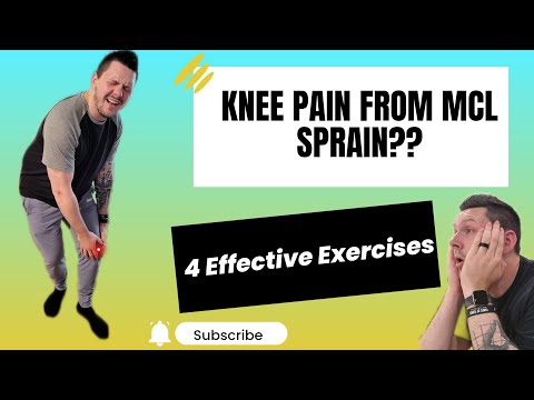 Knee Pain? MCL Sprain? Overview And 4 Exercises For Pain Relief!