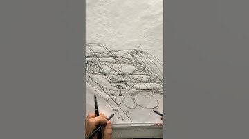 Architecture Sketching - Institute for Infinity #art #science #architecturalsketching