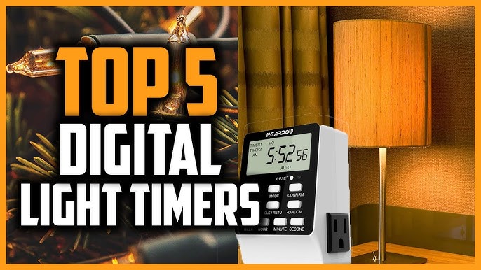 Best Electrical Outlet Timers 2021: Best Timers for Lights & Gadgets