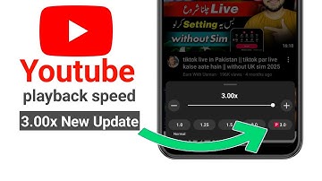How to Play YouTube Videos in 3x Speed | YouTube Video Speed Update 2025