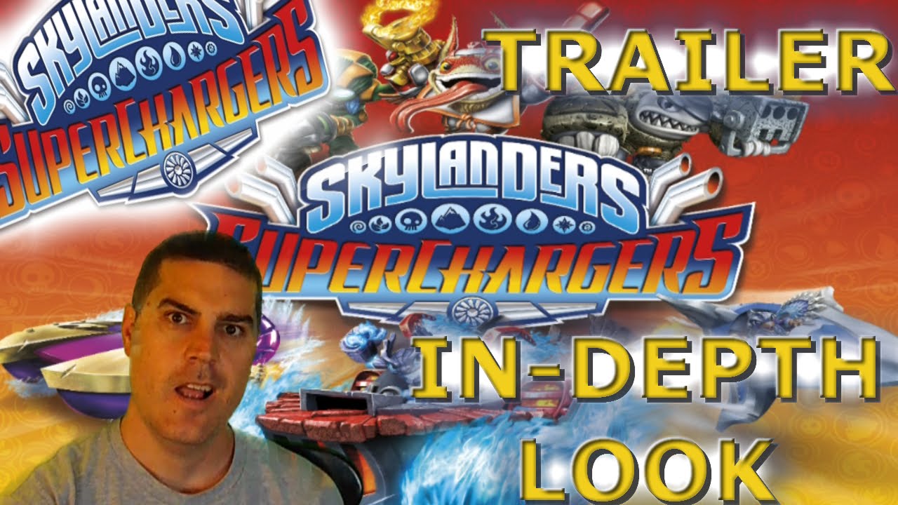 SKYLANDERS SUPERCHARGERS TRAILER an InDepth Analysis YouTube