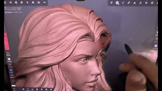 Mermaid Sculpture in Nomad Sculpt | 3D Modeling Process