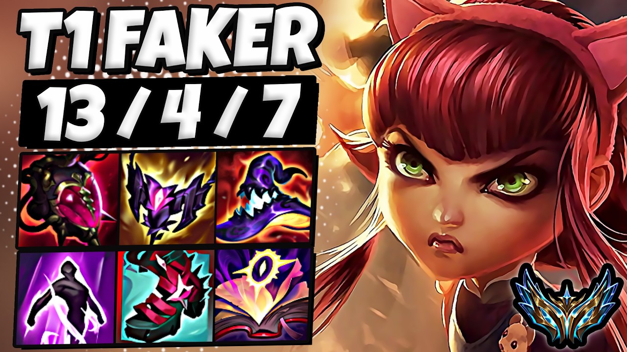 T1 Faker Annie vs Sylas [ MID ] Korea Challenger 1993 LP | Patch