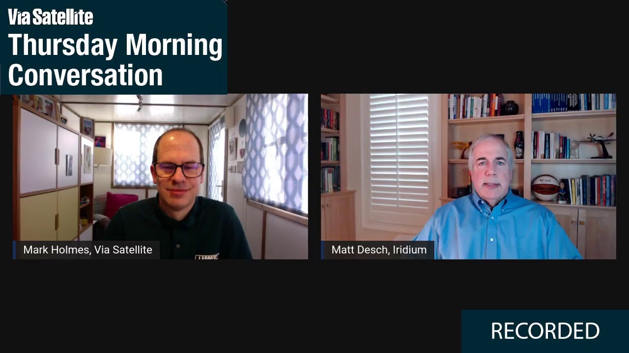 Conversation with Matt Desch, CEO, Iridium