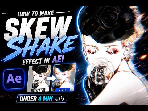 How to Make the VIRAL Skew Shake Effect in AE!