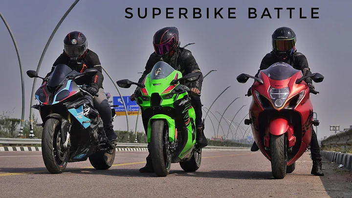 Bmw S1000RR Vs Kawasaki Zx10R Vs HayaBusa | Which Is Most Powerful??