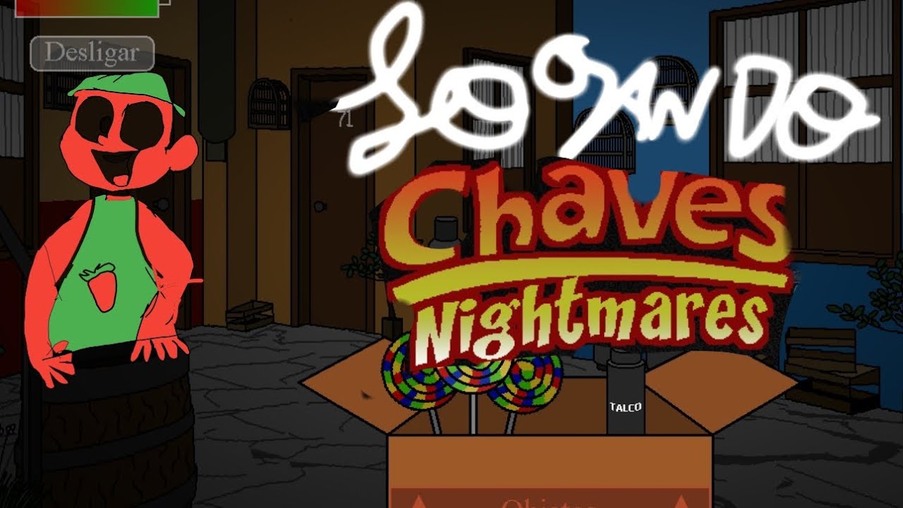 Jogando chaves nightmare 