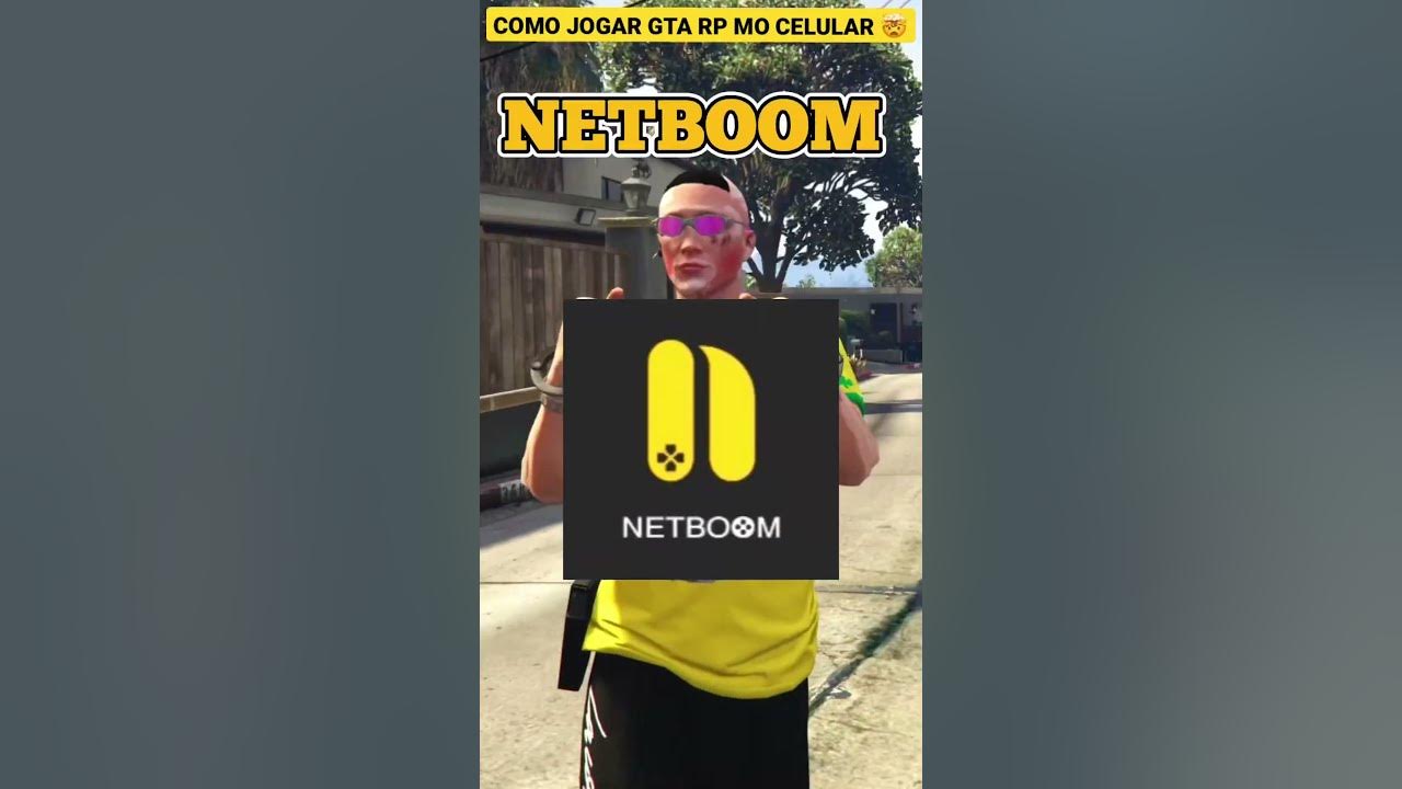 COMO JOGAR GTA RP NO CELULAR 😳🥵#netboom 