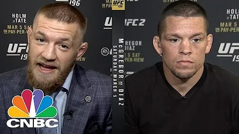 UFC’s McGregor And Diaz Talk Trash And Money - DayDayNews