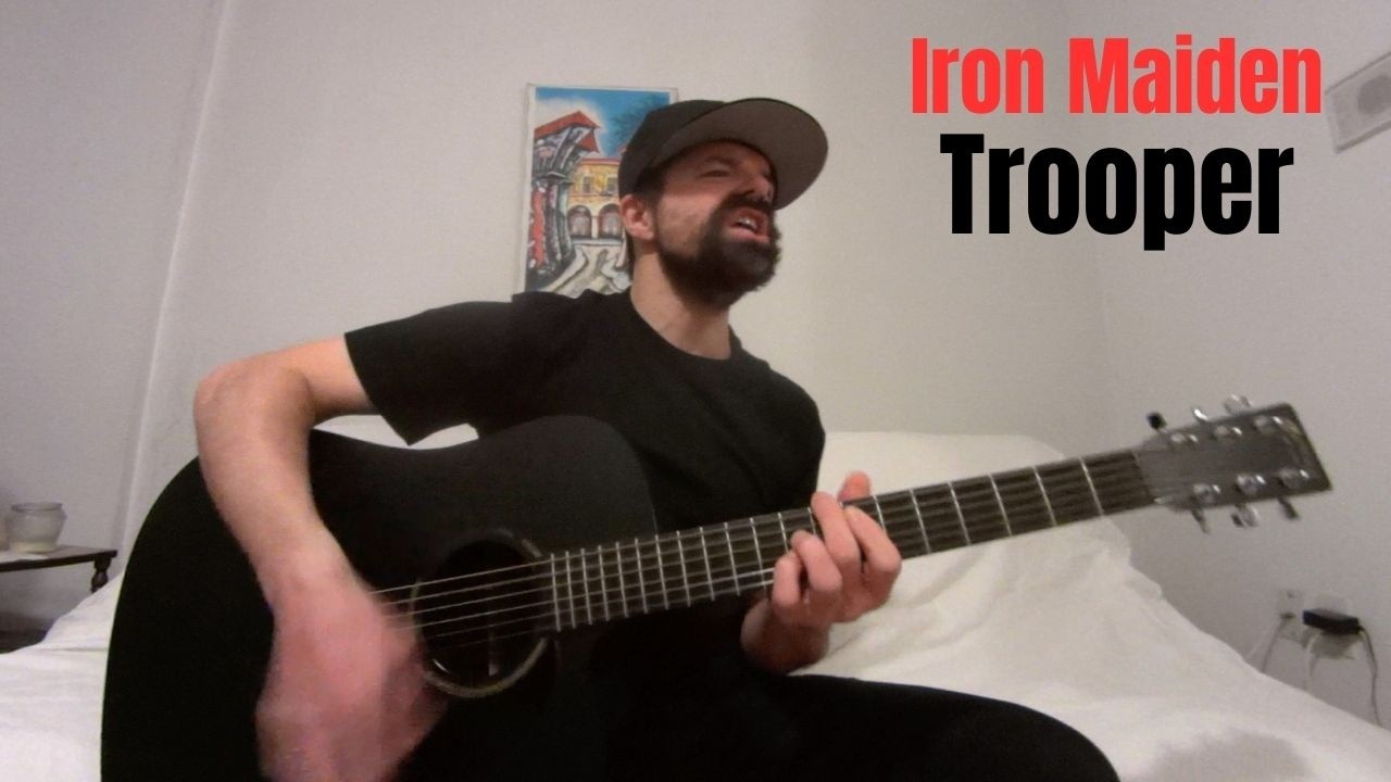 The Trooper - Iron Maiden - Акустическая кавер-версия Джоэла Гогуэна