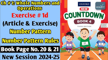 Exercise 1d Oxford New Countdown Grade 4 | Iqra Zahra