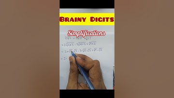 Brainy digits simplifications | SOLVE WITHOUT CALCULATOR  #mathwithfun #learnmath #foryou #trending