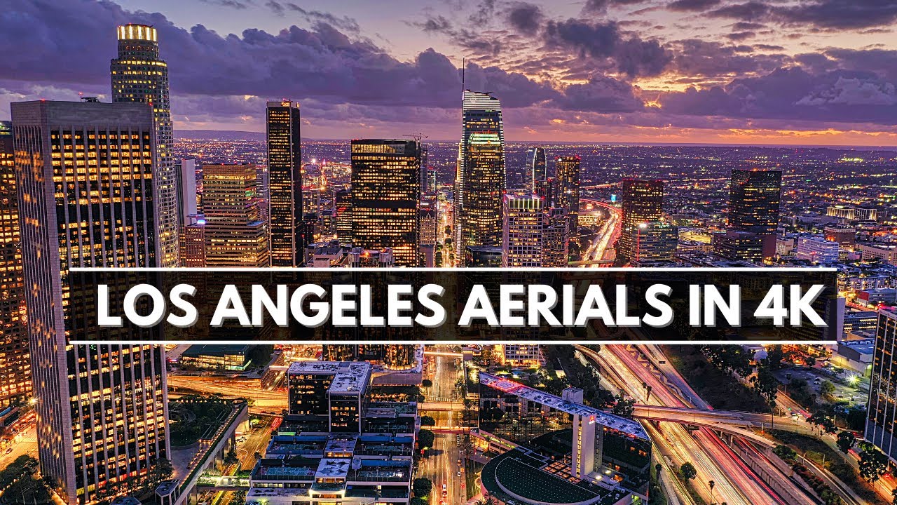 LOS ANGELES drone footage 4K 2021 cinematic tour YouTube