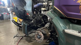 Flatbedding with iron warrior #8. A trip to Peterbilt in Springfield, MO and a container load.