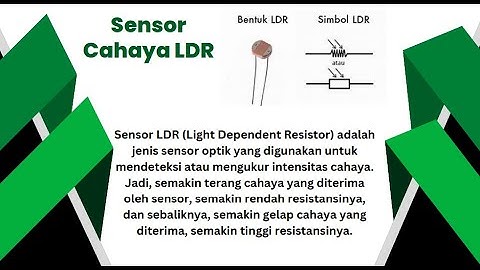 Cara Mudah dan Cepat Membuat Lampu Otomatis Dengan Arduino - Part 2 Sensor Cahaya LDR