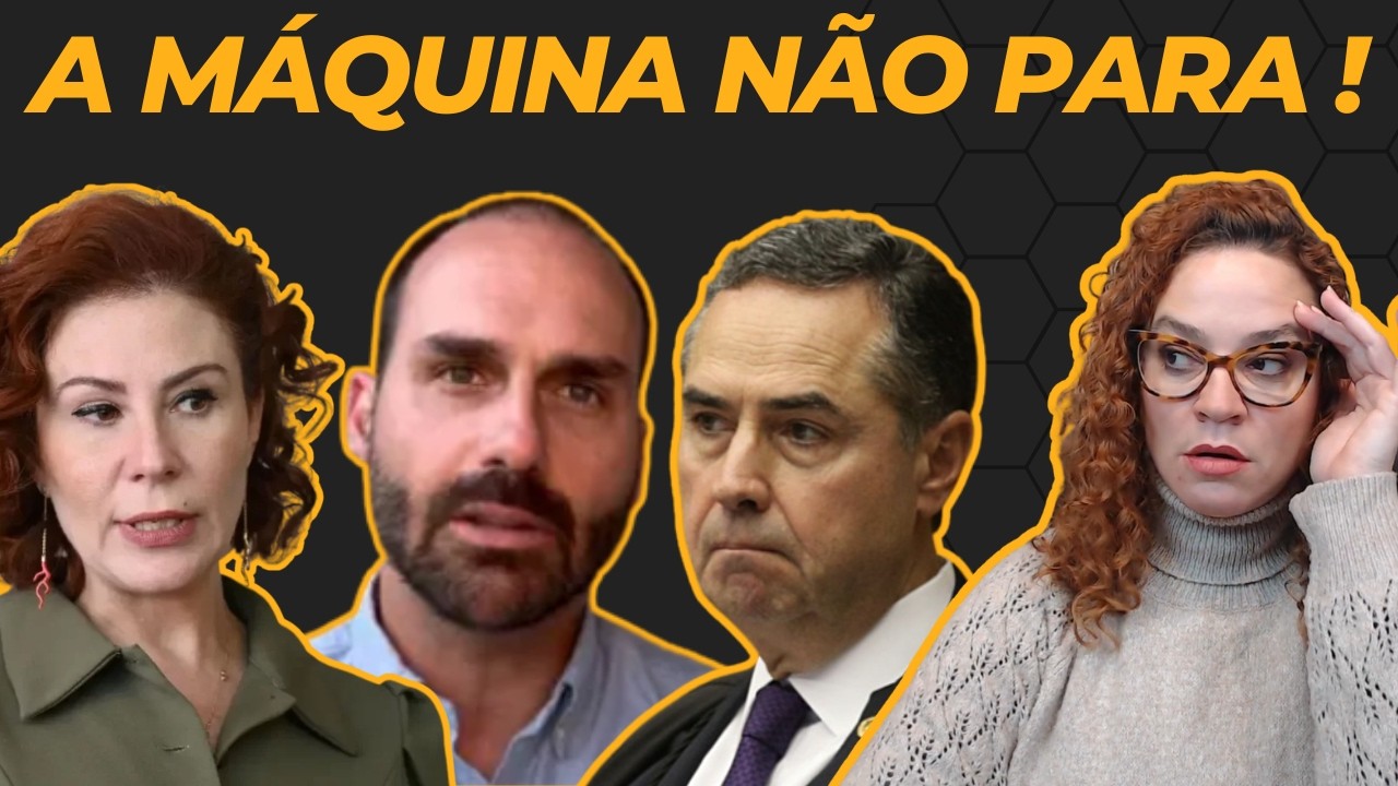 Zambelli PRESA, Barroso DEFENDE censura e empresários querem SILENCIAR Eduardo Bolsonaro