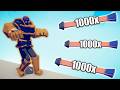 THANOS vs 3000x OVERPOWERED UNITS - TABS | Totally Accurate Battle Simulator 2026
