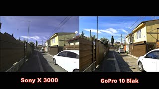 GoPro HERO 10 Black  и  Sony X 3000 или Как разорвали хвалёную стабилизацию !!!