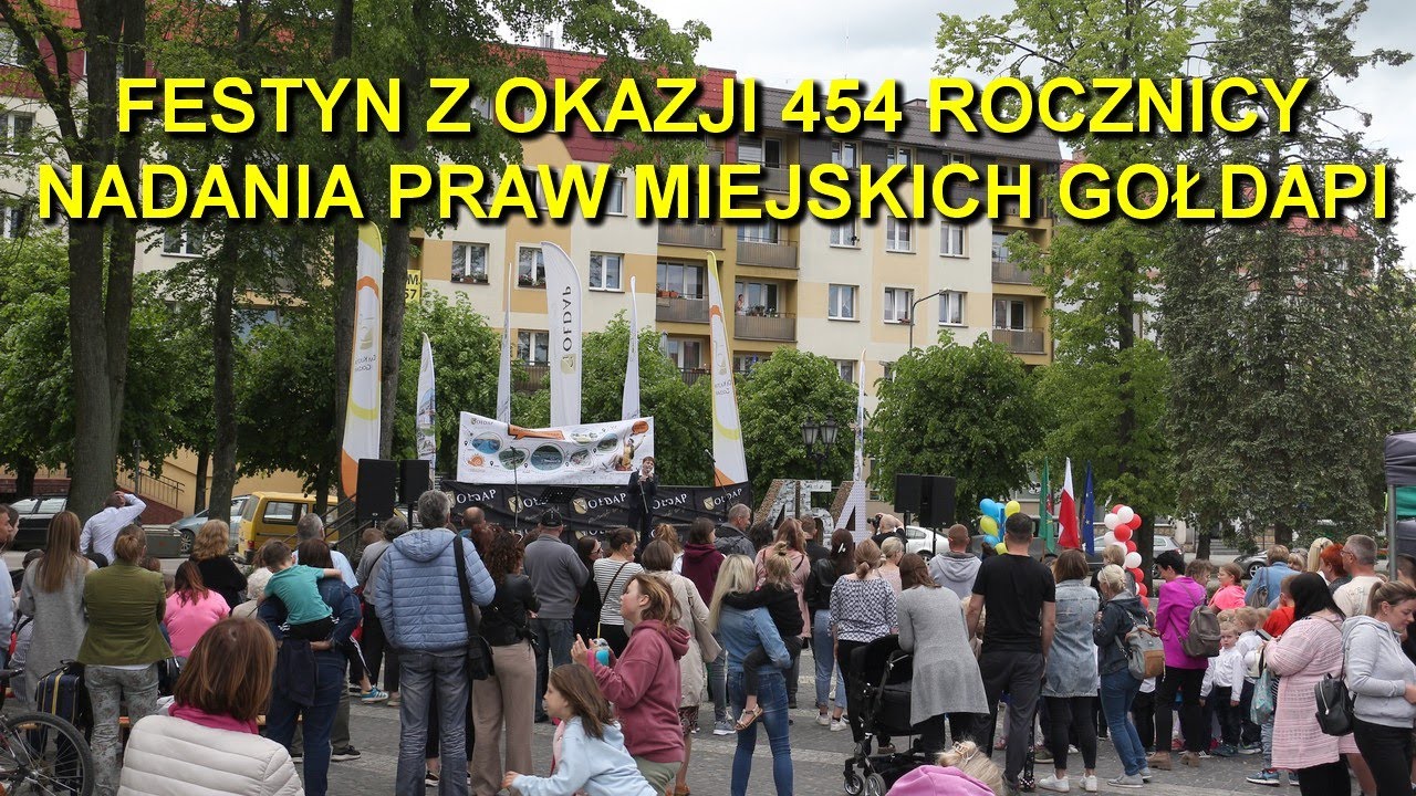 454 rocznica nadania praw miejskich Gołdapi