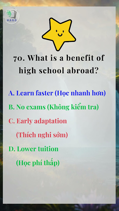 Bài 70: Du học cấp 3 – Khởi đầu sớm, lợi thế lớn #haro #haroeducation #duhoc #studyabroad #ielts