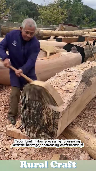 Ancient woodworking: maintains artistic tradition, highlights master craftsmanship!#woodwork#crafts