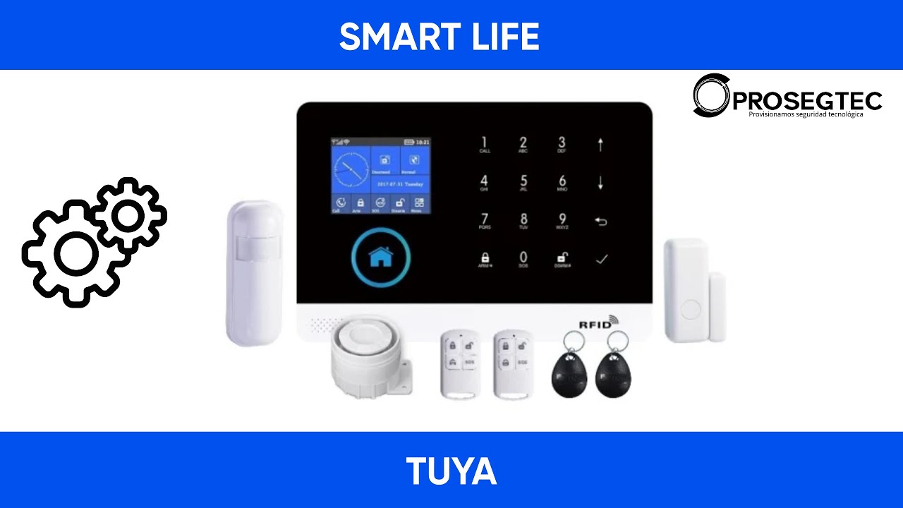Sistema de Alarma de Seguridad para Casa Wifi APP Tuya