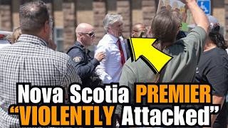 Mob SWARMS Premier Houston's Car & SMASHED His Windshield!