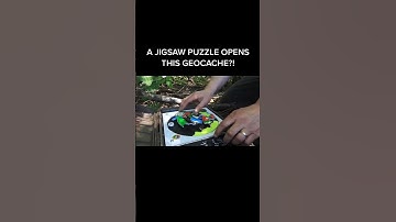 I Had To Solve A Jigsaw Puzzle To Open This Geocache?