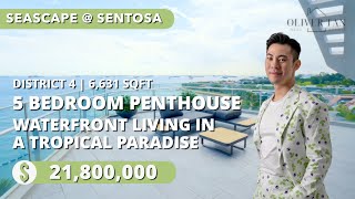 Seascape Sentosa 5 bedder Penthouse For Sale - Singapore Condo Property | Oliver Tan